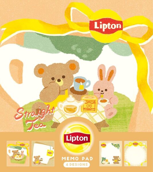 メモパッドLipton【古川紙工】2点