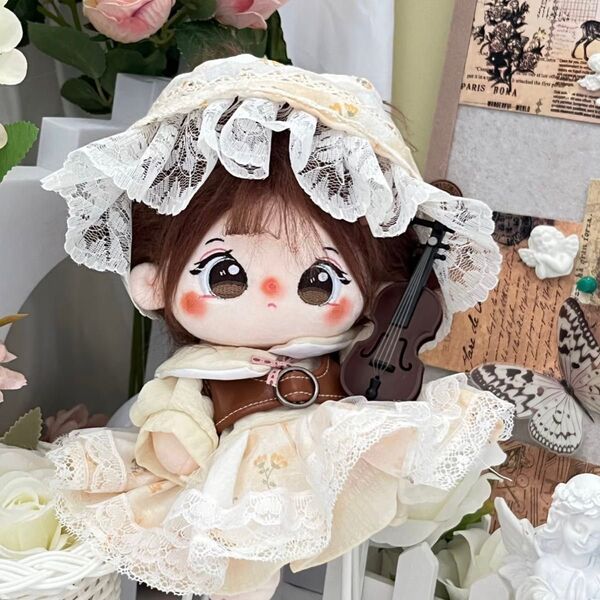 ぬい服 20cmぬいぐるみ用 着せ替え ロリータ 着ぐるみ お姫様 服 2点