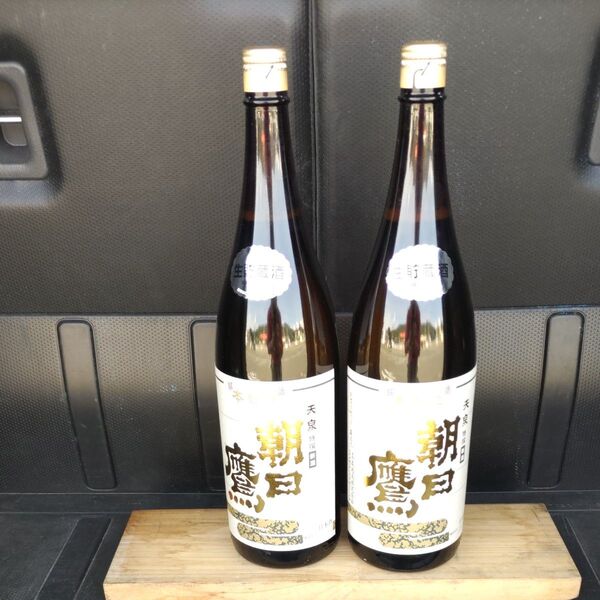 ★送料無料★高木酒造 朝日鷹 生貯蔵酒1800ml2本セット
