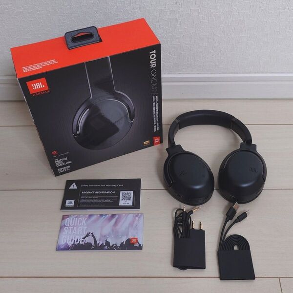 【美品】JBL TOUR ONE M2 ワイヤレス ヘッドホン ブラック