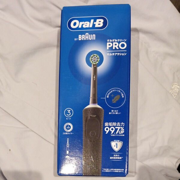 ブラウン☆Oral-B 電動歯ブラシ すみずみクリーンPRO マルチアクション