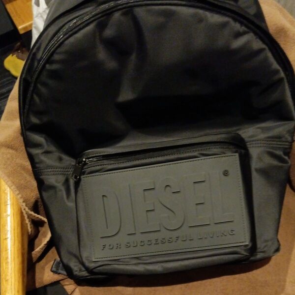 DIESEL☆バックパック☆ブラック☆新品未使用☆店頭19900円