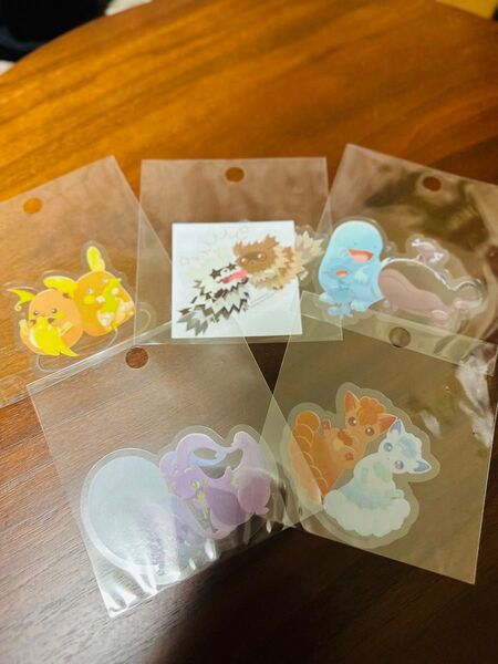 ポケモンセンター にたものどうし ステッカー バラ売り×