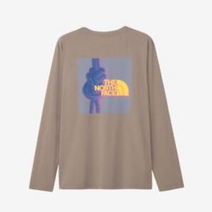 ノースフェイス ロングスリーブ ES エイトノットティー 長袖Tシャツ NT32582 ¥7,150 XLサイズ ギャバングレー
