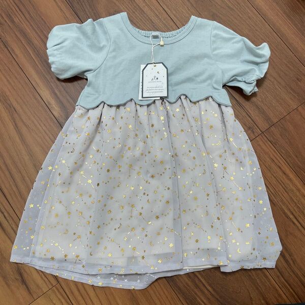 新品 女の子 ベビーワンピース 90