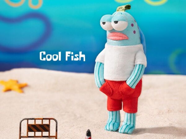 POP MART ポップマート スポンジ・ボブ ビキニボトムバディーズ Cool Fish