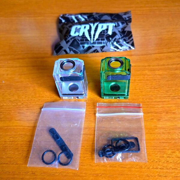 値下げ、バラ売り不可 Suicide Mods - Crypt V2 Boro Tank 電子タバコ VAPE ボロタンク