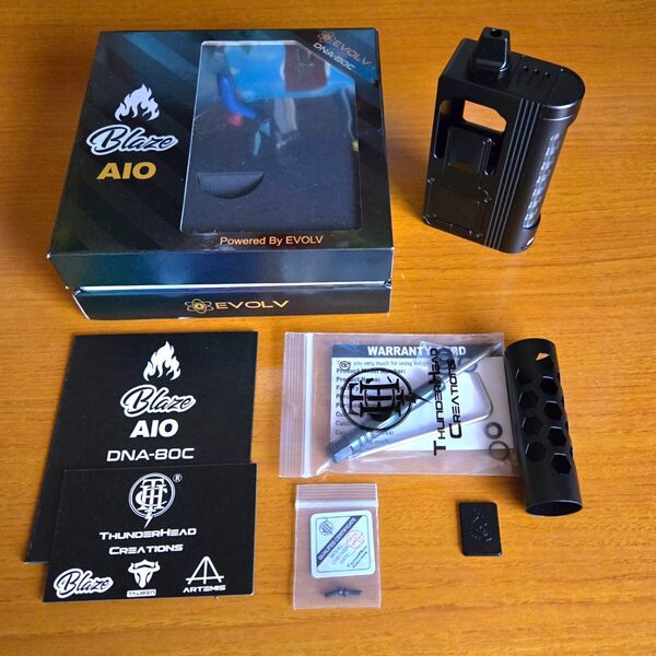 値下げ不可 未使用 Blaze AIO BORO DNA80C MOD 本体 電子タバコ VAPE