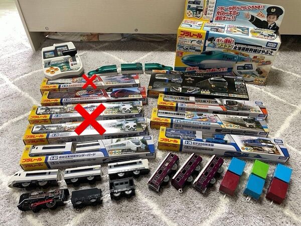 大幅値下げ プラレール まとめ売り 瑞風 ひのとり マスコン はやぶさ サンダーバード プラレール