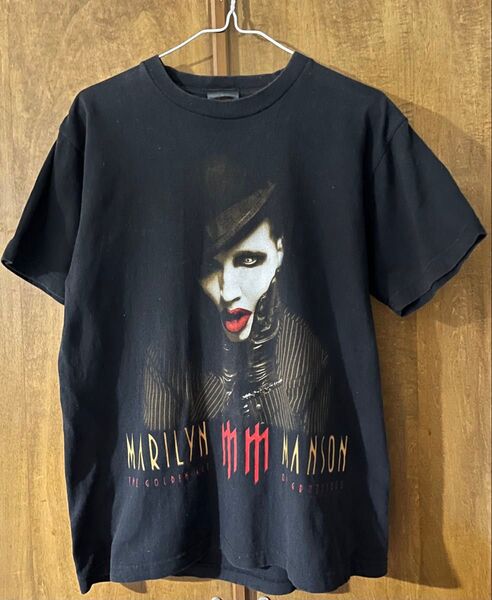Marilyn Manson Tシャツ Mサイズ2003年購入 マリリン マンソン 古着 00s ビンテージ 希少