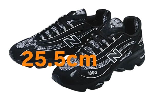 atmos × New Balance 1000 "bdhn/Black Paisley"