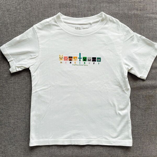 ユニクロ UT マインクラフト 半袖Tシャツ 120cm