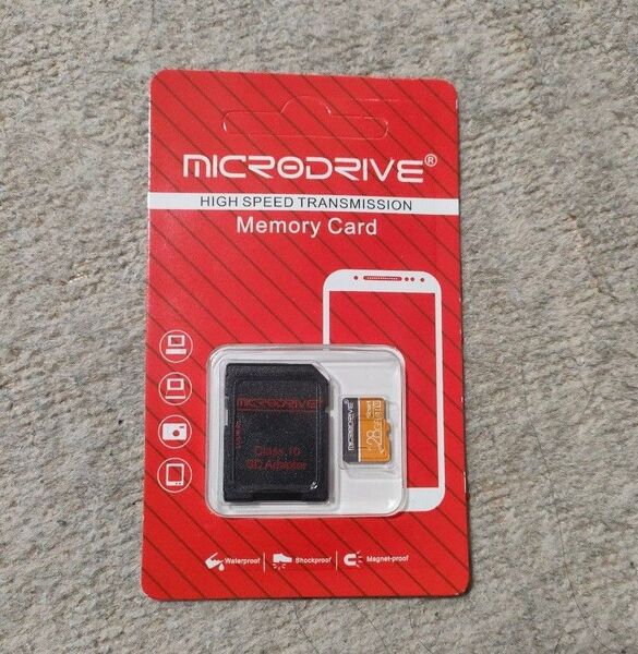 マイクロSDカード 128GB アダプター付【新品未使用】