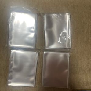 トレカ 透明スリーブ 100枚入り 4セット