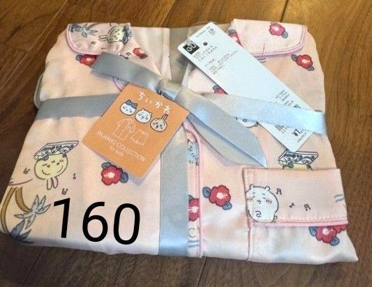 ちいかわ GU ジーユー ユニクロ サテンパジャマ パジャマ ルームウェア ハチワレ うさぎ モモンガ レディース キッズ 子供