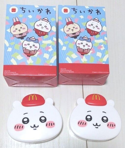 マクドナルド ハッピーセット ちいかわ ちいかわのメモセット うさぎ シールディスペンサー ハチワレ フォトフレーム モモンガ