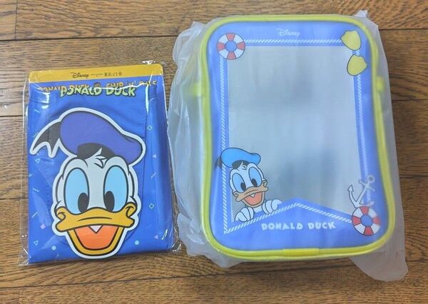 ディズニーランド ディズニーシー ディズニー 東京ばな奈 ドナルド クリアバッグ ポーチ エコバッグ トートバッグ 手提げ バッグ