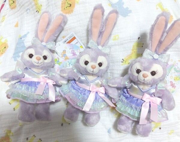 ★タグ付き★ディズニーシー ディズニーランド ディズニー カラフルハピネス ぬいぐるみバッジ ぬいば ダッフィー ステラルー