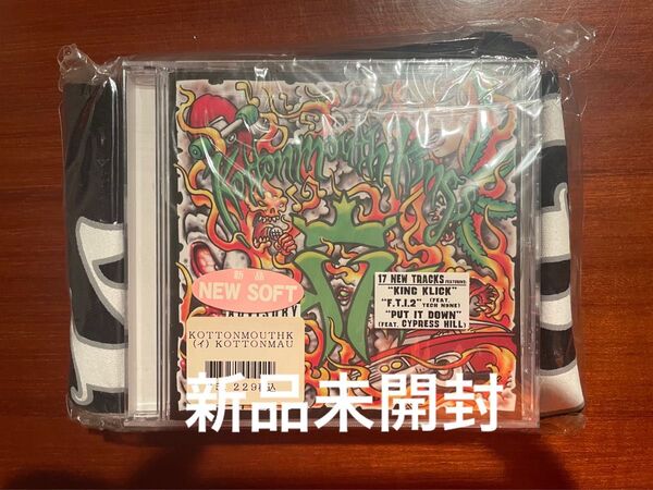 【希少品・新品未開封】 コットンマウス・キングス Tシャツ付き CD アルバム 廃盤