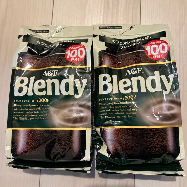 AGF Blendy インスタントコーヒー 200g 2袋セット