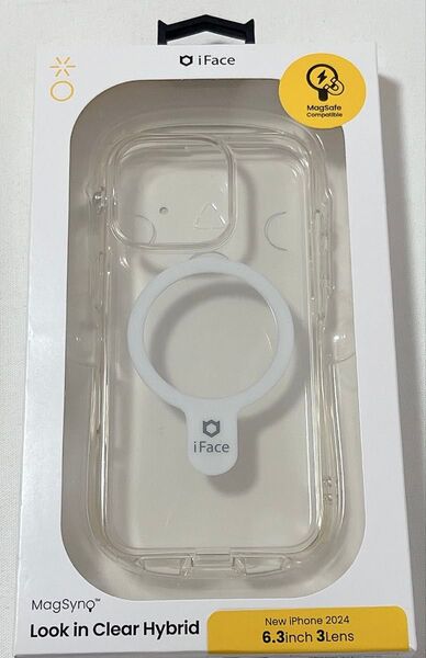 iFace MagSafe 対応 Look in Clear Hybrid iPhone 16 Pro ケース(クリア)