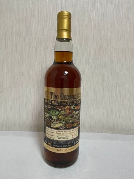 オーシャンズ10周年記念ボトル カリラ2011 バーボンホグスヘッド 11年 57.7度 700ml 正規品 新品 未開封