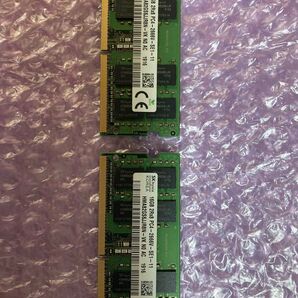 【中古】メモリ16GB 2Rx8 PC-2666V SKhynix 2枚セット DDR4