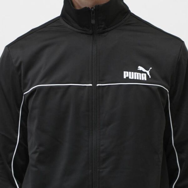 プーマ メンズ ジャージ上下セット トレーニングスーツ PUMA 黒 LL