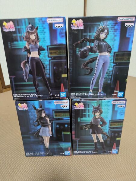 ウマ娘 フィギュア BoC’z ホッコータルマエ シュヴァルグラン マチカネタンホイザ ライスシャワー 4個セット