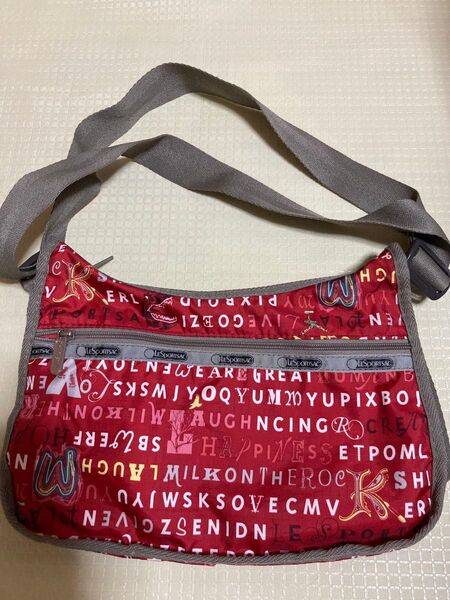 レスポートサック LeSportsac ショルダーバッグ 赤系