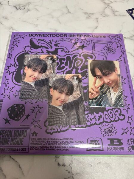 BOYNEXTDOOR ボネクド ジェヒョン ウィバース特典 トレカ