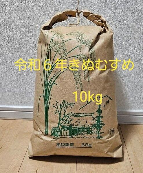 令和6年 きぬむすめ 10kg 精米or玄米