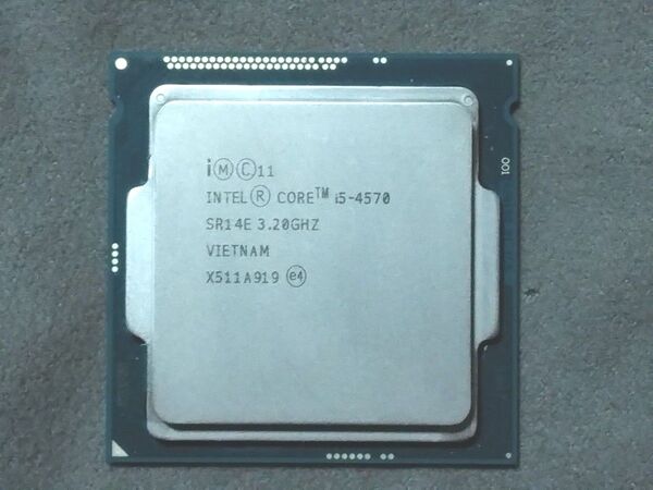 【動作確認済】 CPU Core i5 -4570 3.2GHz