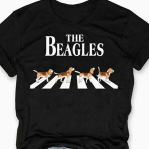 犬柄Tシャツ ビーグル
