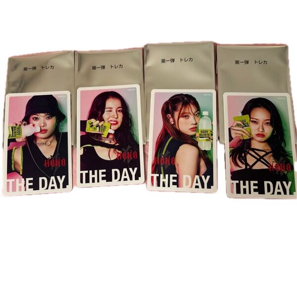 ボディメンテTHE DAY トレカ 4枚セットHANA 第一弾
