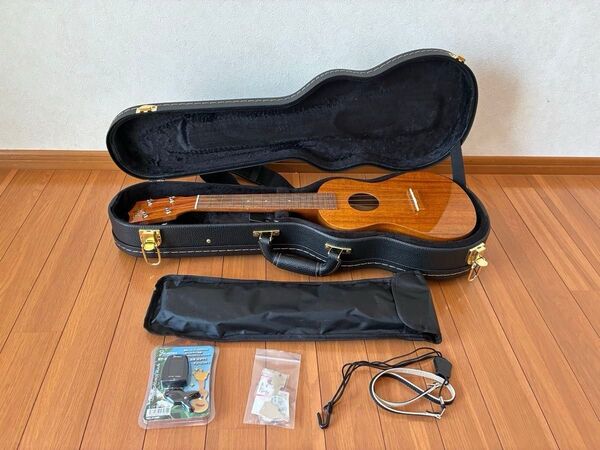 Famous ウクレレ FC-5G ケース 付属品 保証書付き 使用数回 ほぼ新品