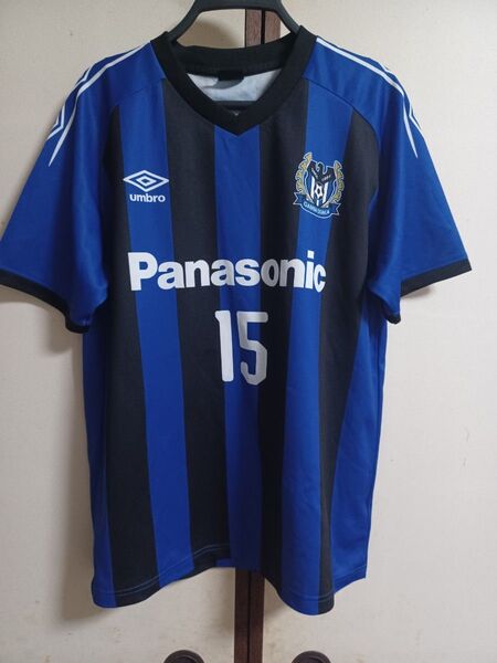 ガンバ大阪 ユニフォーム型Tシャツ 井手口陽介背番号15 UMBRO製 Jリーグ ユニフォーム ユニホーム
