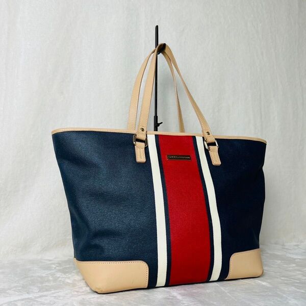 TOMMY YHILFIGER トートバッグ ワンショルダー A4収納可 大容量