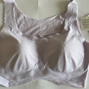 新品未使用ワコールフィットトップブラジャーノンワイヤー カップ付 薄紫
