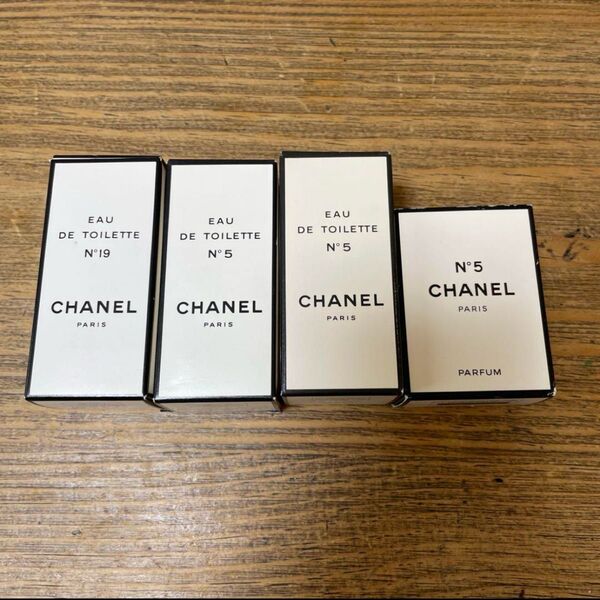 CHANELシャネル 香水 4個セット