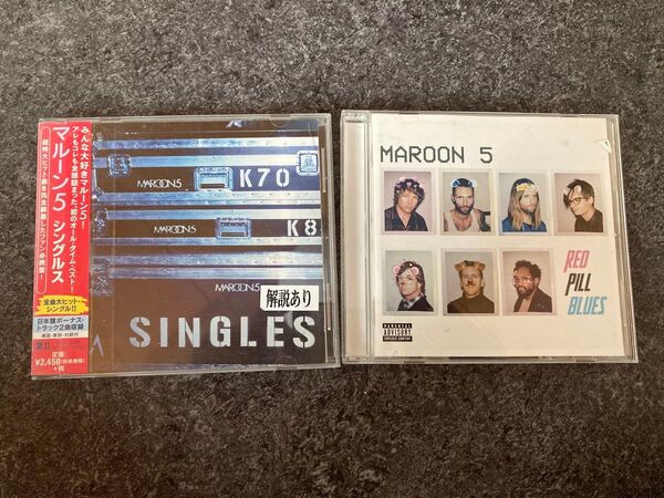 Maroon 5 cd singles red pill blues レンタル落ち