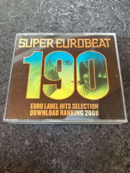 SUPER EUROBEAT VOL.190 cd dvd