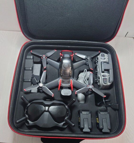 DJI FPVコンボフルセット+RLSOCO製ケースセット2.4,5.8GHz切り替え可能