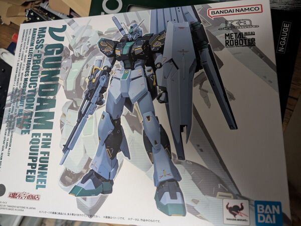 METAL ROBOT魂 Ka signature 量産型νガンダム フィンファンネル 中身ブリスター未開封 輸送箱あり