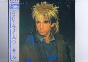 帯付 インサート付 12inch Limahl / Only For Love (12 Mix - When She Moves In Close) / リマール オンリー・フォー・ラヴ EMS-27010