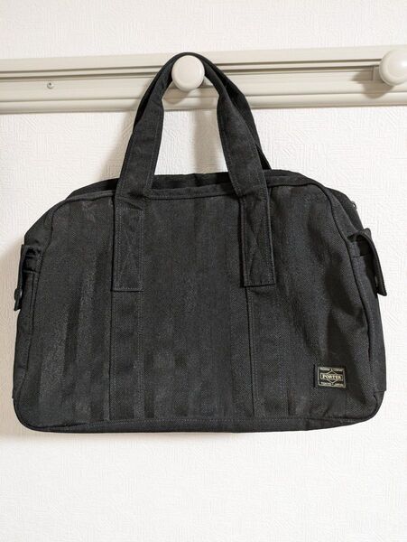 PORTER ポーター 70周年記念 タンゴブラック ダブルジッパー 吉田カバン ボストンバッグ ミニボストン
