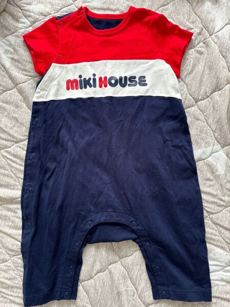 ミキハウス ロンパース ショートオール ベビー服