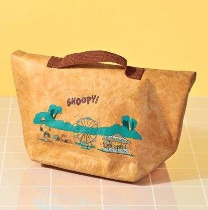 完売品 PEANUTS スヌーピー 保冷トートバッグ ランチバッグ