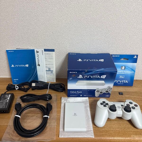【美品】PlayStation Vita TV Value Pack (VTE-1000AA01)ps vita tv