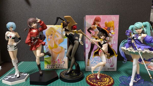 美少女フィギュア7体まとめ売り